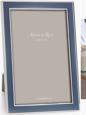 NWT Addison Ross London 4x6 enamel picture frame $60 MSRP